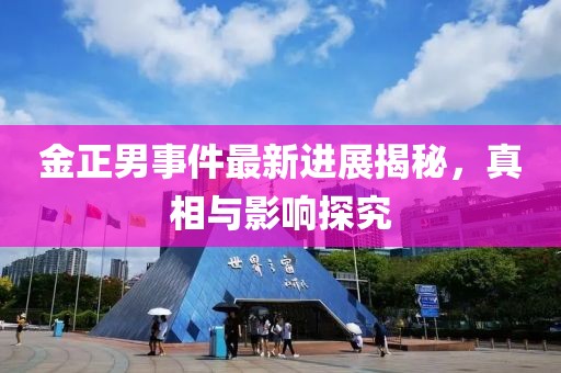 金正男事件最新進(jìn)展揭秘，真相與影響探究