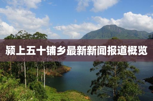 潁上五十鋪鄉(xiāng)最新新聞報(bào)道概覽