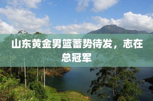 山東黃金男籃蓄勢待發(fā)，志在總冠軍