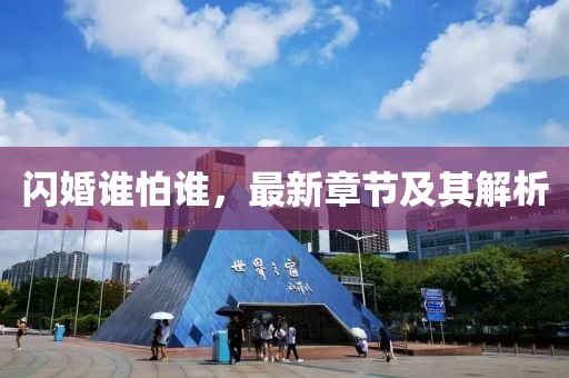 閃婚誰怕誰，最新章節(jié)及其解析