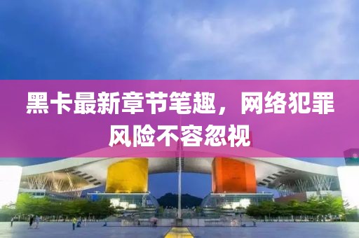 黑卡最新章節(jié)筆趣，網(wǎng)絡(luò)犯罪風(fēng)險不容忽視