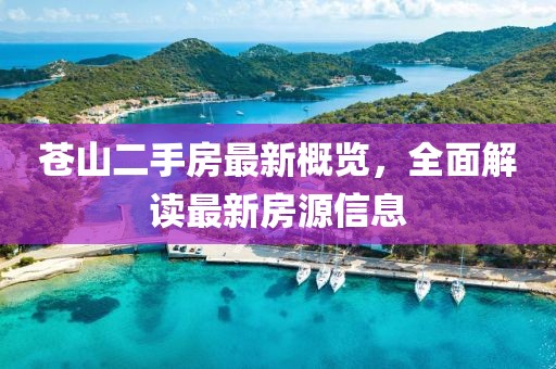 蒼山二手房最新概覽，全面解讀最新房源信息