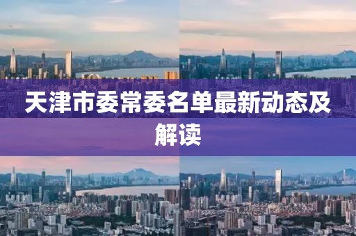天津市委常委名單最新動態(tài)及解讀