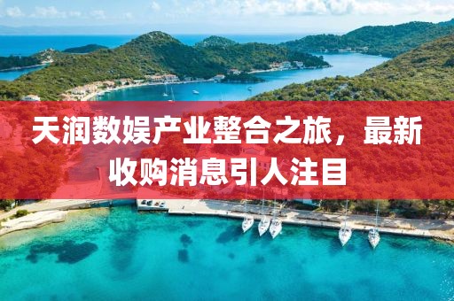 天潤數(shù)娛產(chǎn)業(yè)整合之旅，最新收購消息引人注目