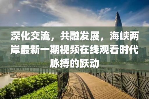 深化交流，共融發(fā)展，海峽兩岸最新一期視頻在線觀看時代脈搏的躍動