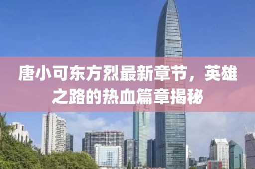 唐小可東方烈最新章節(jié)，英雄之路的熱血篇章揭秘