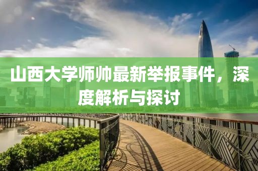 山西大學(xué)師帥最新舉報事件，深度解析與探討