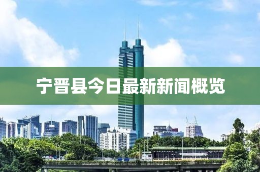 寧晉縣今日最新新聞概覽